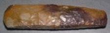 Steinzeitliche Axt aus Flint; Länge 31cm